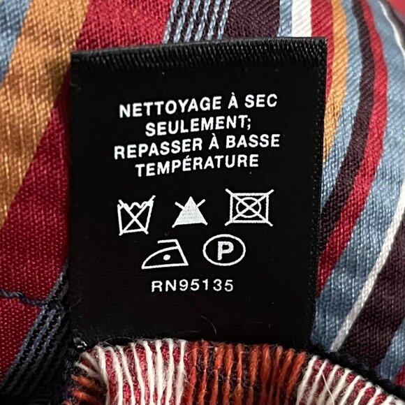 Lafayette 148 New York Women Open Blazer Jacket Sz 12 Striped Office Careerwear - Picture 8 of 8